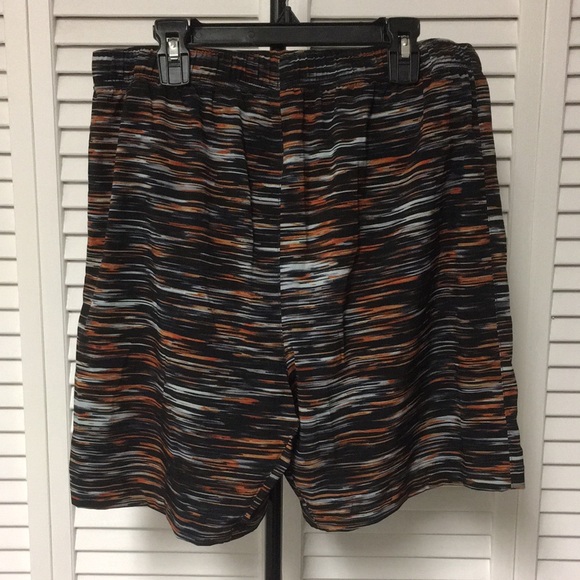 Multicolored, Brooks, Running Shorts (Medium) - Picture 2 of 6